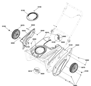 Part Location Diagram of 709179 Briggs and Stratton Harness, light